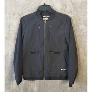Figs x Disney Collab Women's Size X Small Full Zip Jacket Black Medical